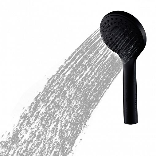 Лейка для душа Fashun A023-7, 5 режимов, черная фото