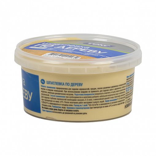 Шпатлевка по дереву Текс Профи, сосна, 0,75 кг фото