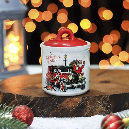 Сахарница Доляна С новым годом, 150 мл фото