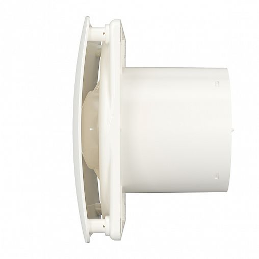 Вентилятор осевой вытяжной DiCiTi Rio 5C Ivory D125, с обратным клапаном фото