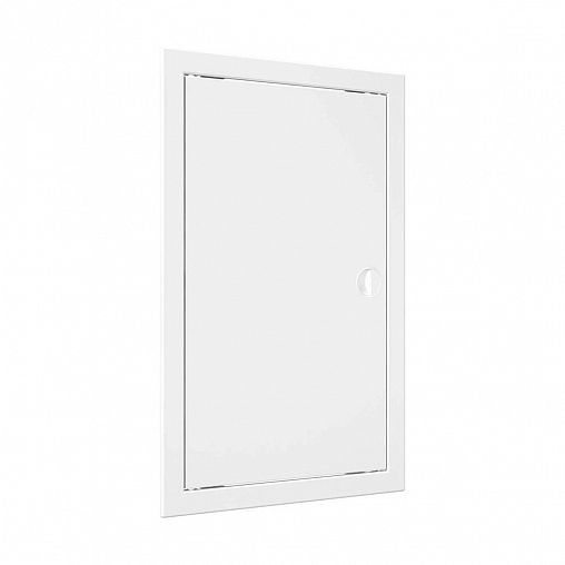 Люк-дверца ревизионная Evecs Л2540Р, ABS-пластик, с ручкой, с фланцем 246 x 396 мм, 268 x 418 мм фото