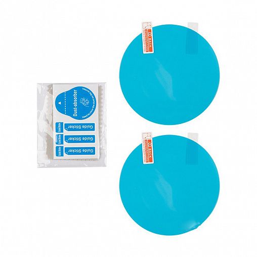 Плёнка-антидождь для автомобильных зеркал Engy A-002, d 95 мм, 2 шт фото