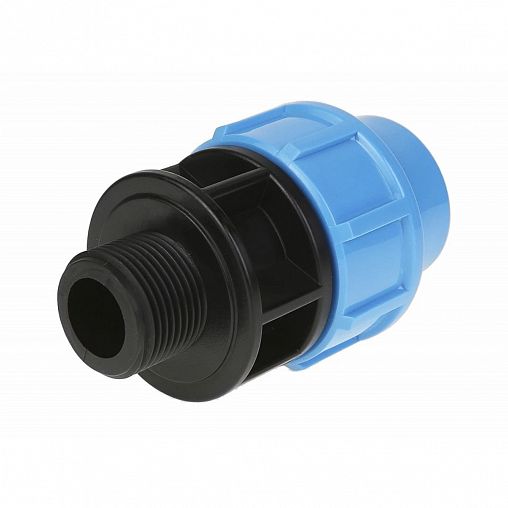 Муфта комбинированная полипропиленовая Джилекс, с наружной резьбой, 25 x 3/4" П фото