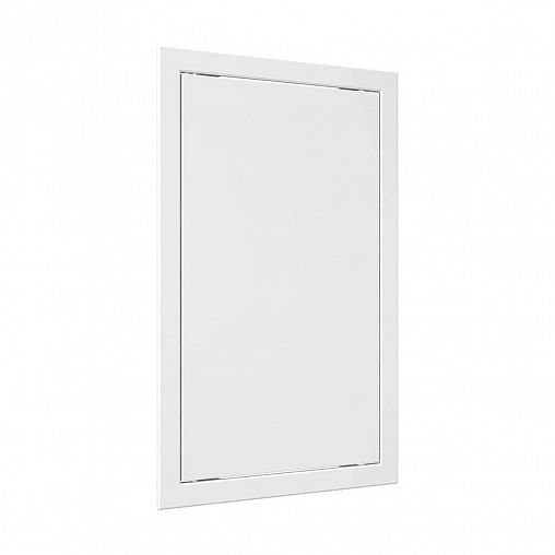 Люк-дверца ревизионная Auramax AD2540, пластик, нажимная, с фланцем 246 x 396 мм, 268 x 418 мм фото