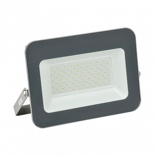Прожектор светодиодный IEK СДО 07-70, 70 Вт, 6500 К, IP65, серый фото