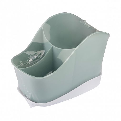 Сушилка для столовых приборов Berossi Krita, 20,3 x 12,6 x 13,7 см, серая мистерия фото