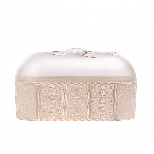 Хлебница Альтернатива Меланж, 33 x 16 x 19 см, бежевая фото