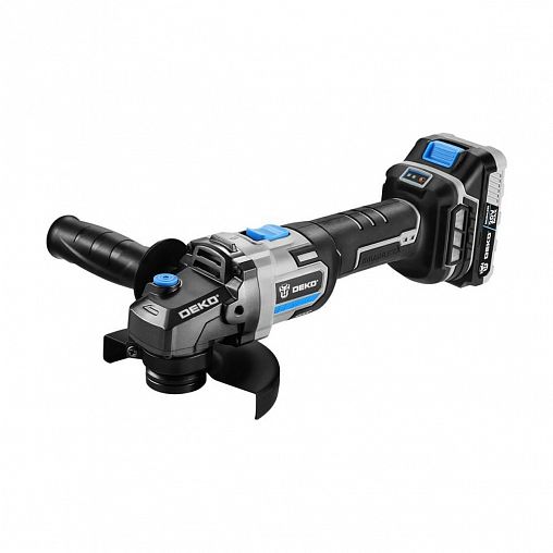Угловая шлифмашина Deko DKAG20, 20 В, 2 x 3 Ач Li-ion, ЗУ фото