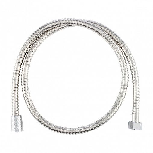 Шланг для душа Рыжий кот, нержавеющая сталь, 1/2" x 1/2", 1,2 м, серебро фото