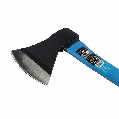 Кованый топор Tech-top, пластиковая обрезиненная ручка, 0,8 кг фото