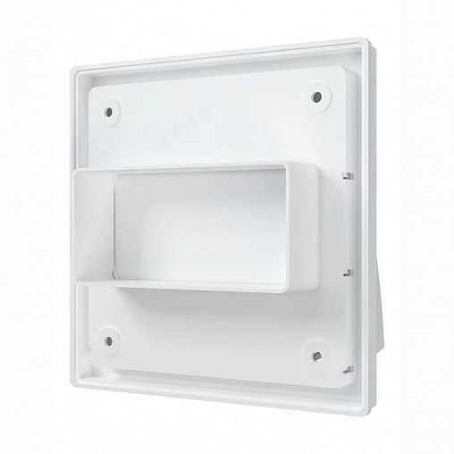 Выход стенной вытяжной Era 1515К511ФВ, 55 x 110 мм, с обратным клапаном, с фланцем D 150 мм фото