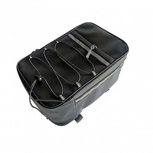 Сумка для велосипеда на багажник Ecos VEL-01, 29 x 19,5 x 14 см фото