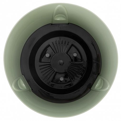 Горшок-кашпо Альтернатива Жардин, на ножках, 9 л, оливковый фото Горшок-кашпо Альтернатива Жардин, на ножках, 9 л, оливковый фото