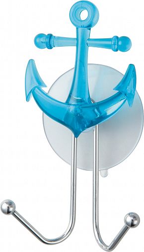 Крючок на присоске двойной Рыжий кот Якорь фото