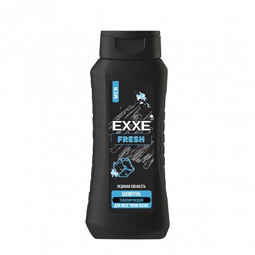 Шампунь EXXE Men Fresh Ледяная свежесть, для всех типов волос, 400 мл фото