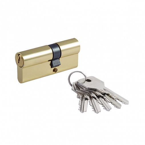Цилиндровый механизм Нора-М STD Z Л-70 (40-30), ключ/ключ, золото фото