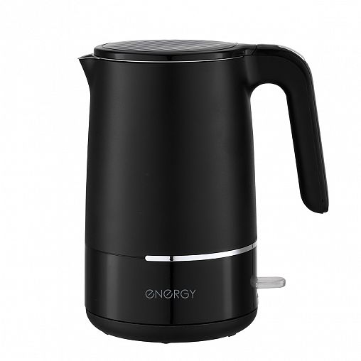 Чайник электрический Energy E-216, двойной корпус, 1,7 л, черный фото