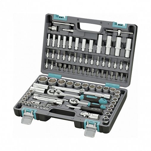 Набор инструментов для автомобиля Stels, 94 предмета, кейс фото