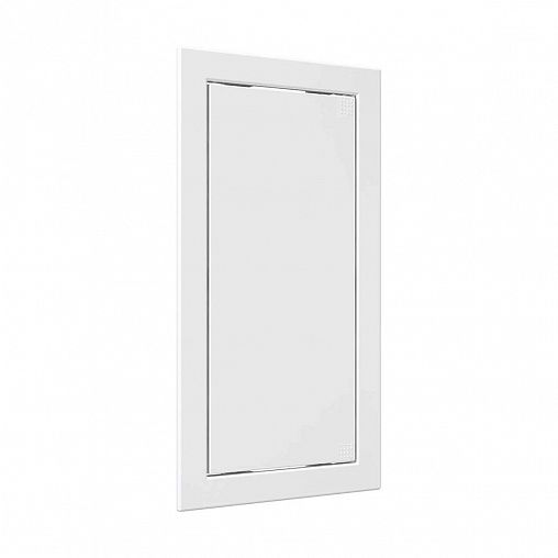 Люк-дверца ревизионная Auramax AD1530, пластик, нажимная, с фланцем 146 x 296 мм, 168 x 318 мм фото