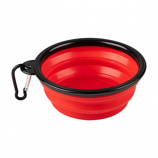 Миска для животных Рыжий кот, складная, 0,3 л фото