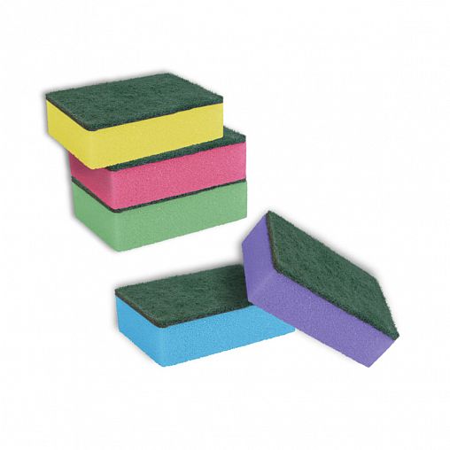 Губки для посуды York Джамбо, упаковка 10 шт фото