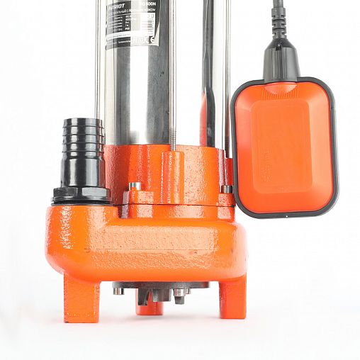 Насос дренажный для грязной воды Patriot FQ 500N, с ножом, 500 Вт, 8000 л/ч фото