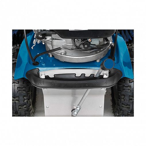 Подметальная машина бензиновая Hyundai HYSW 1000, с электростартером, 100 см фото