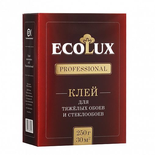Клей для стеклообоев Ecolux Professional, 250 г фото