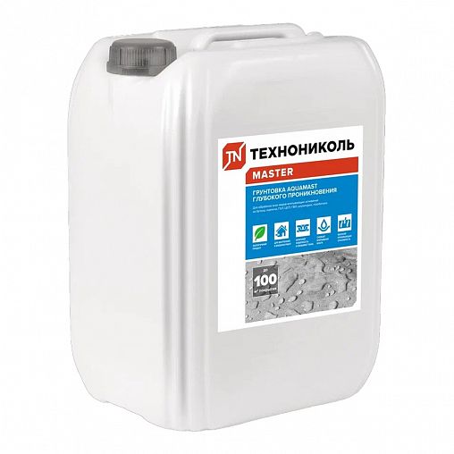Грунтовка глубокого проникновения Технониколь AquaMast, 10 кг фото
