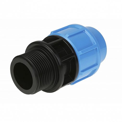 Муфта комбинированная полипропиленовая Джилекс, с наружной резьбой, 32 x 1 1/4" П фото