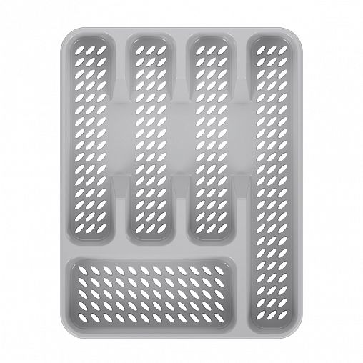 Лоток для столовых приборов Альтернатива Капелька, 31,5 x 24,5 x 4,5 см, микс фото