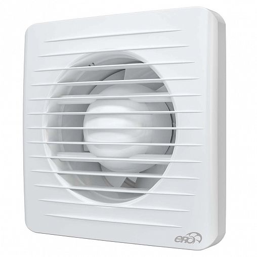 Вентилятор осевой вытяжной Era 4C HT, c обратным клапаном и электронным таймером, D 100, 14 Вт фото