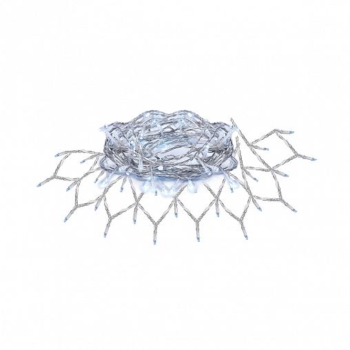 Электрогирлянда Vegas Сеть, 176 LED ламп, 8 режимов, 1,5 x 1,5 м, холодный свет фото