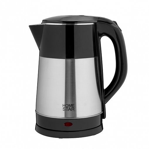 Чайник электрический HomeStar HS-1055, 2,3 л, черный фото