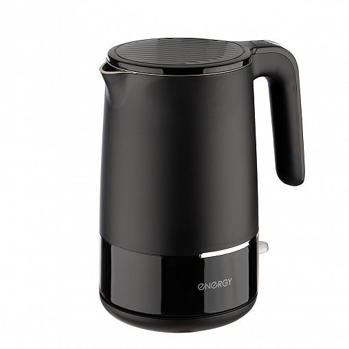 Чайник электрический Energy E-216, двойной корпус, 1,7 л, черный фото