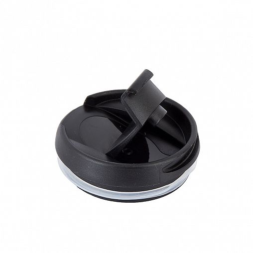 Кружка Nouvelle Home Spase, с крышкой, фарфоровая, 450 мл, белая фото