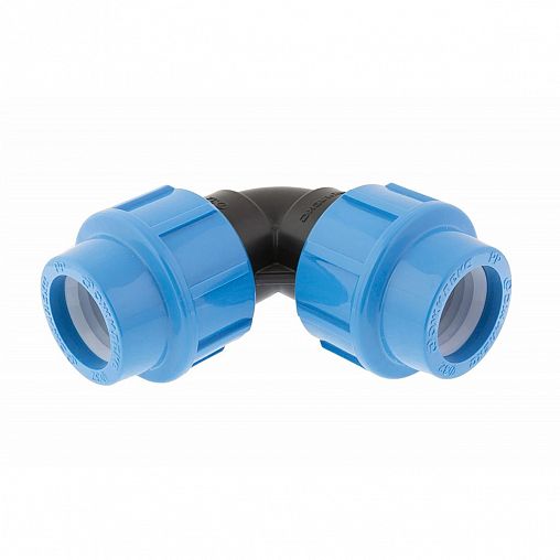 Отвод для труб Джилекс, полипропиленовый, с внутренней резьбой, 32/90° фото