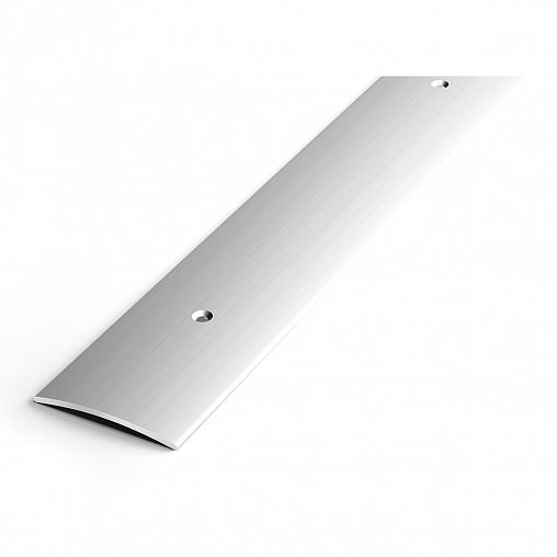 Порог одноуровневый Лука ПС-04, 900 x 44,5 мм, серебро люкс фото