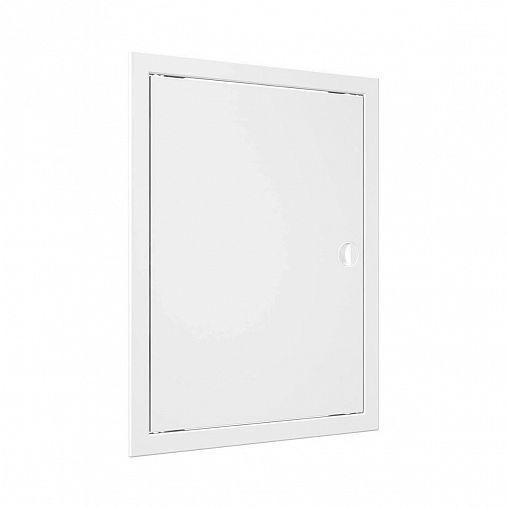 Люк-дверца ревизионная Evecs Л3040Р, ABS-пластик, с ручкой, с фланцем 296 x 396 мм, 318 x 418 мм фото