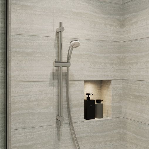 Лейка для душа Milardo Essential, 1 режим, хром фото