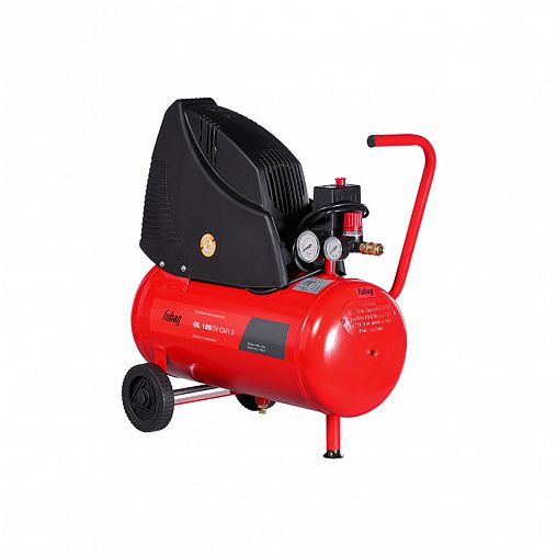 Компрессор поршневой безмасляный Fubag OL 195/24 CM1.5, 1100 Вт фото