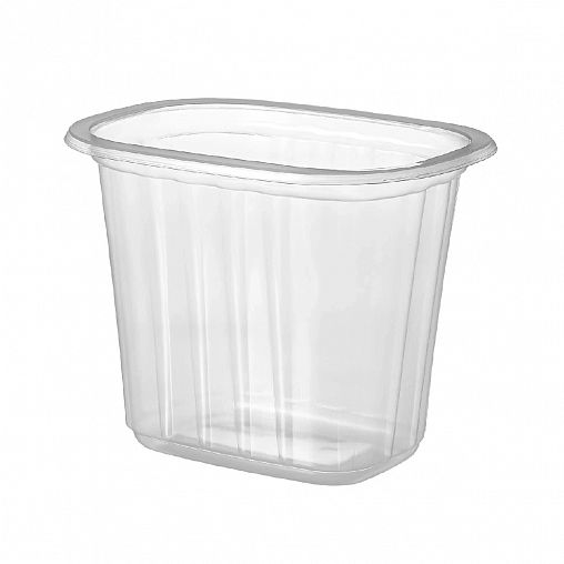 Контейнер одноразовый Стандарт Пластик, 10,8 x 8,2 x 8,5 см, 0,35 л, 50 шт фото