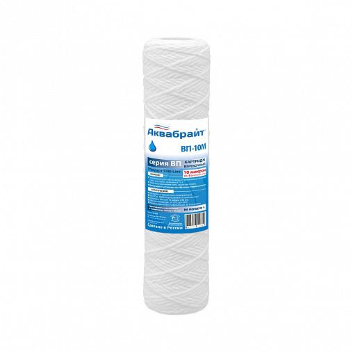 Веревочный картридж для механической очистки Аквабрайт ВП-10М, Slim Line фото