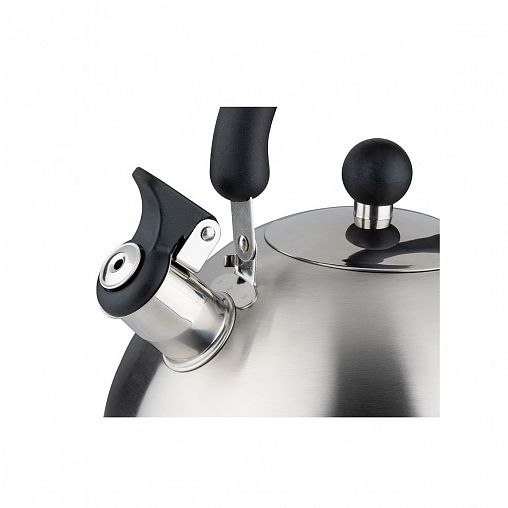 Чайник со свистком Mallony Grande, нержавеющая сталь, 5 л фото