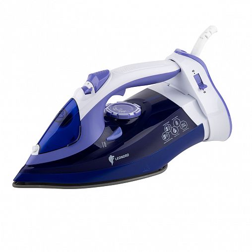 Утюг беспроводной Leonord LE-1807U, 2600 Вт, подошва керамическая, фиолетовый фото