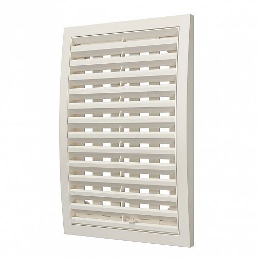 Разъемная регулируемая вентиляционная решетка Era 2030РРПН Ivory, пластиковая, 200 x 300 мм фото