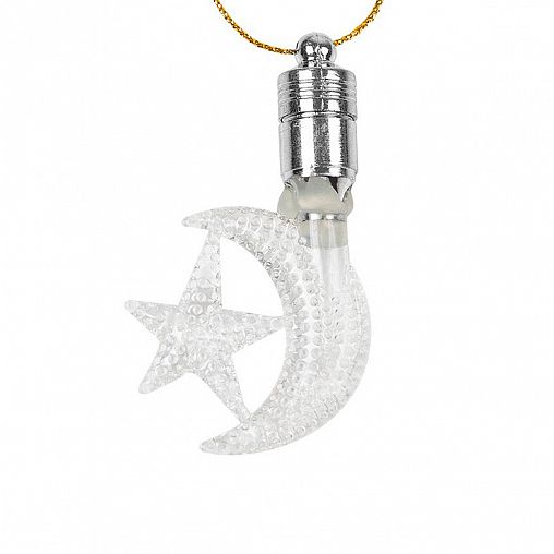 Фигурка светодиодная Neon-night Месяц, 8 x 5,5 см, многоцветная фото