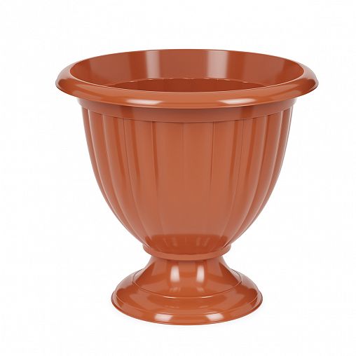 Вазон Альтернатива Жасмин, 18 л, коричневый фото