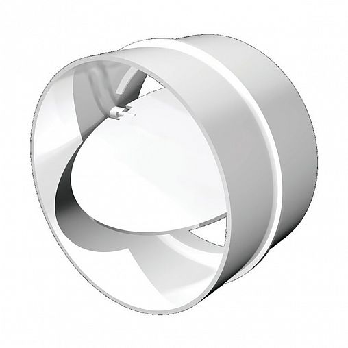 Соединитель круглых каналов Era 12.5СКПО, с обратным клапаном, D 125 мм фото