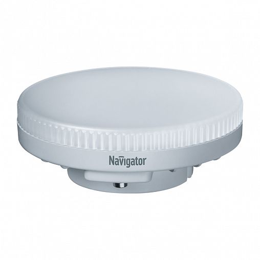 Лампа светодиодная Navigator NLL-GX53-3STEPDIMM Таблетка, GX53, 10 Вт, 4000 К, холодный белый свет фото